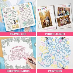 Yangmei Outline Glitter Markers, Teen Girl Gifts Trendy Stuff, Art 12 Colors