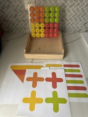 Lovevery Mosaic Button Board Companion Play Kit 22-24 Months COMPLETE