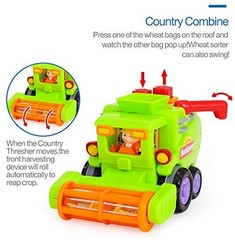 Toy Truck Set 3pcs Friction Powered Christmas Gift for Kids 1, 2, 3 years – NEW