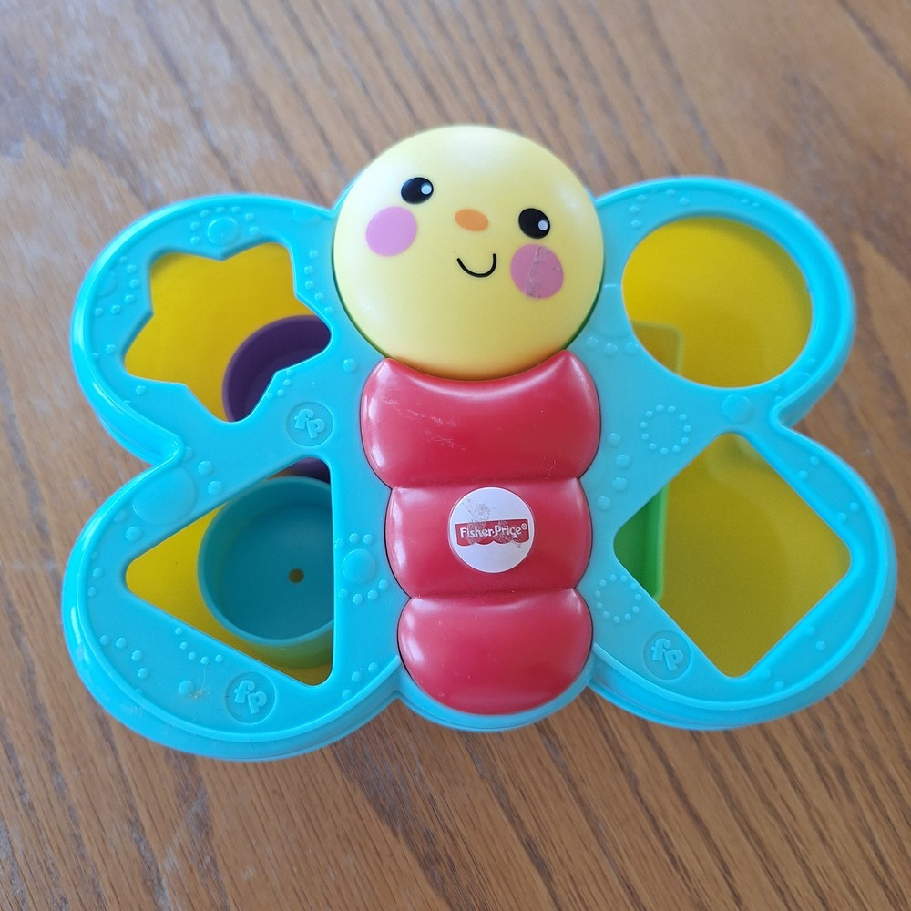 Fisher-Price “Butterfly Shape Sorter”, Mattel 2014 PRE-OWNED & COMPLETE USED