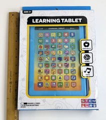 Educational Learning Toy Tablet Baby Toddler Play STEM Counting ABCs OPEN BOX