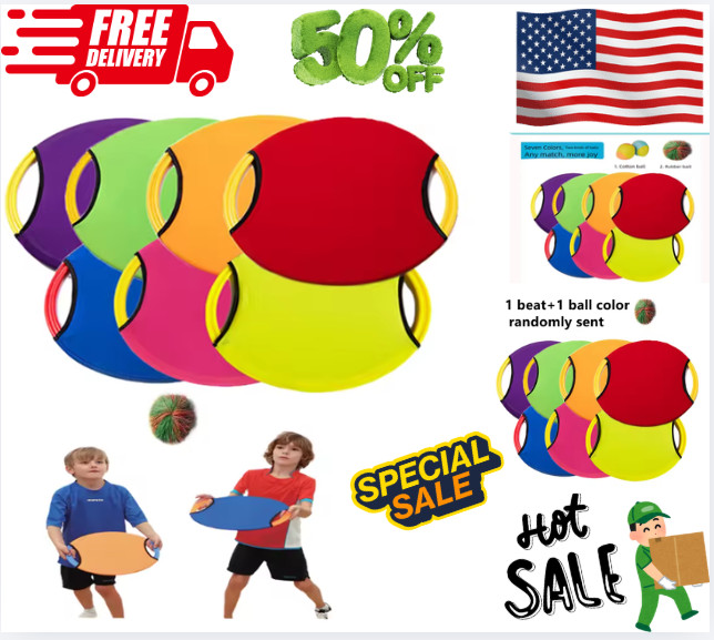 35cm Bouncing Circle Throwing Training Sensory Toy Kids Outdoor Games Balance Tr