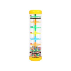 Rainmaker 8 inch Mini Rain Stick for Babies Rattle Tube Rain Stick Shaker Mus…
