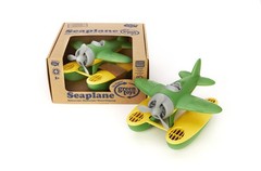 Green Toys Seaplane, Green/Yellow – Pretend Play, 9 x 9.5 x 6 inches,