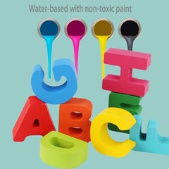 New — Baby Kids Learning Toys Wooden Alphabet Number Puzzle ABC Letters Board