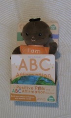 Kids For Culture Positive Pals ABC Affirmation Baby Book Stuffed Plush bb