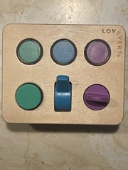 LOVEVERY Thinker Play Kit SENSORY SWITCHBOARD Toddler Montessori Toy