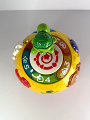VTech Wiggle & Crawl Ball Baby Toy Lights, Sounds, Learning Ages 6-36M Tested