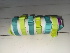 LOVEVERY The Buckle Barrel Toy The Companion Play Kit Lime Green Aqua