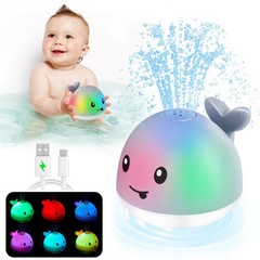 Baby Bath Toys, Pool Water Toys for Babies, Toddler Small, Grey