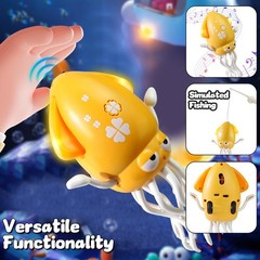 Dancing Squid Baby Toy Soft Wiggle Music Early Learning Toddler Gift Toy