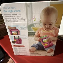 Fisher-Price Laugh & Learn Lil’ Gamer Toy, Numbers & Letters, 6-36 Months Pink
