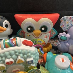 Fisher Price Linkimals Lot Sloth Koala Turtle Otter Owl Llama Penguin Hedgehog