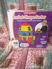 Early Learning Rocket Shape Sorter