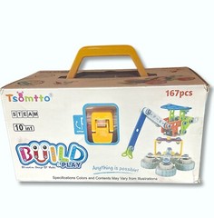 STEM Toys for 5 Years And Older Boy/Girls Kids Tsomtto Build Play 10 in 1 New