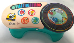 Baby Einstein + Hape DJ Discovery Musical Toy Turntable, Ages 6 Months and Up