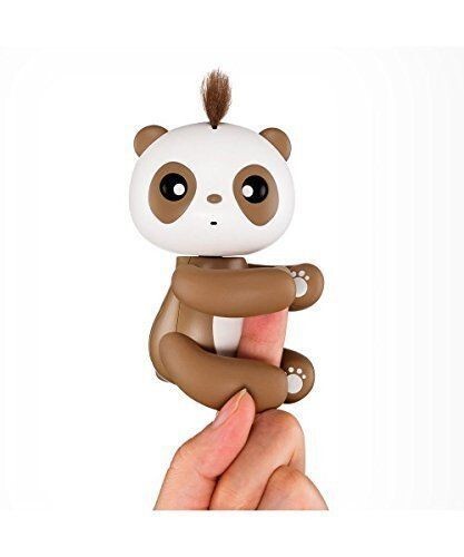 Interactive Happy Finger Baby Panda Smart Electronic Motion Kids Toys – Beige