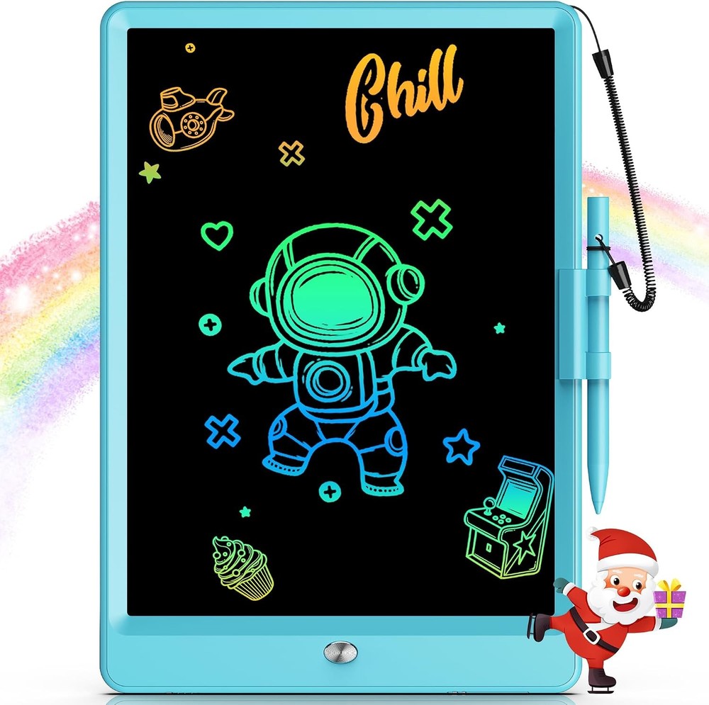 10 Inch Blue LCD Writing Tablet Kids Electronic Doodle Board