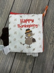 Magic Years Happy Thanksgiving Soft Crinkle Baby Book Developmental Toy Fabric
