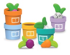 Learning Resources Hide and Seek Vegetable Garden Preschool Learning Toys 10 Pcs