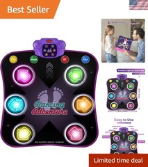 Wireless Electronic Dance Pad for Kids – Light-Up Fun & Motor Skill Development