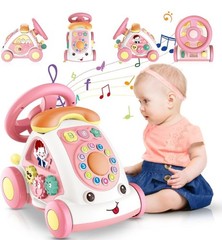 Toddler Toys with Music, Lights + Multi-Functional Car Early Educational Toy