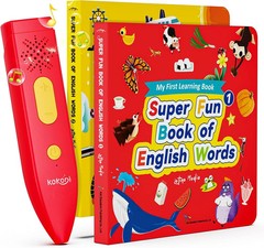 Talking Pen Books Sets, Interactive Audio Sound Books Kids Learning Elect