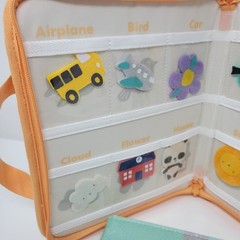 Busy Book Montessori Activity Felt Quiet Toddler Education Learning Panda Crate