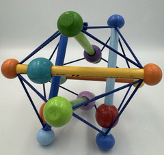 Manhattan Toy Skwish Classic Wooden Baby Rattle Montessori Toy