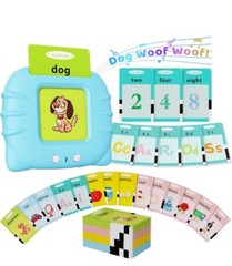 Talking Flash Cards Autism Sensory Toy Montessori Learning Interactive Speech