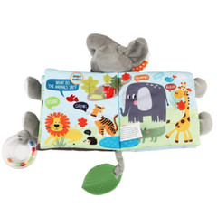 Libros para bebés lephant Touch and Feel, juguetes de 0 a 6 meses.