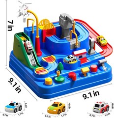 Race Track Car Toys for Kids 3 4 5 6 Years Old – City Adventures Set for Boys ..