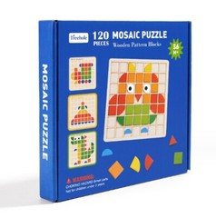 The 3D puzzle tabletop game Children’s wooden early education puzzle toys