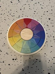 Lovevery Color Theory Wheel Puzzle Solid Wood, Months 46-48