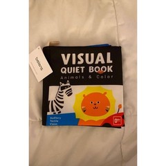 Baby Visual Quiet Book Sensory Educational Animal & Colors cognition Age 0+