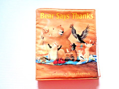 ‘Bear Says Thanks’ Soft, Washable, Cloth Book for Baby / Toddler