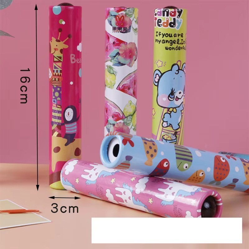 1pcs Kaleidoscope Classic Nostalgic Science Experiment Toys Interactive Educatio