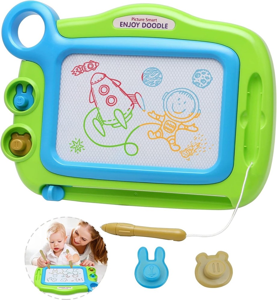 Toddler Toys for Girls Boys Age 1 2 3 4 Year Old,Magnetic Drawing Green