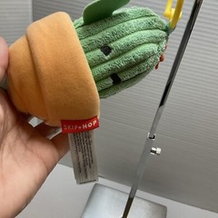 Skip Hop Farmstand Cute Cactus Jitter Stroller Toy Pull Vibrate Plush Kawaii