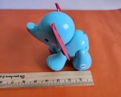 Fisher-Price Elephant Clicker Pal. Plastic Toy- Infants Aged 6 Months and Up