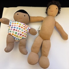 (2) LOVEVERY BABY + OUTFIT & 13″ QUINN DOLL ~ AFRICAN AMERICAN / BIRACIAL