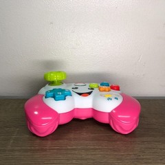 Fisher Price Laugh & Learn Game Controller Pink Musical Baby Toy Lights Works 4″