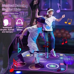 Wireless Electronic Dance Pad for Kids – Light-Up Fun & Motor Skill Development