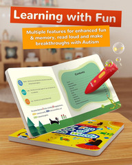 KOKODI Talking Pen Books Sets, Interactive Audio Sound Books Kids Learning Elect