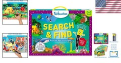 Search and Find Educational Game – Reusable Mats for Creative Learning Ages 3-6