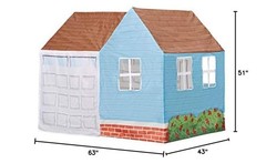 Kid Trax Magical Playhouse Tent for Kids, Indoor/Outdoor Toys, Kids Tent, Lar…