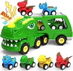 Friction Powered Dinosaur Truck for Toddlers