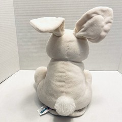 Gund The Bunny Animated Plush Stuffed Animal Baby Flora Plays Peek A Boo 12in