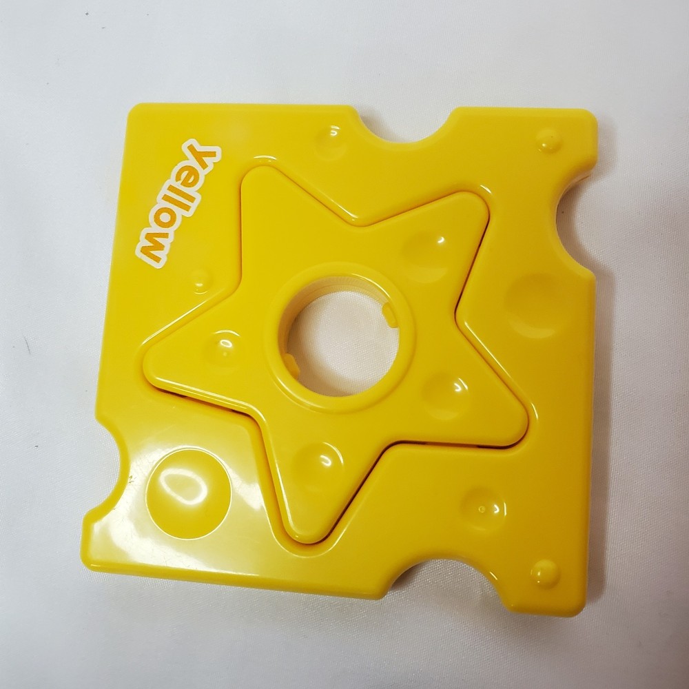LeapFrog 4-in-1 Learning Hamburger Stacking Baby Toy Replacement CHEESE STAR