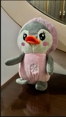 Soft toy for kids in pink colour